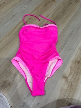 Hot Pink One-Piece Swimsuit